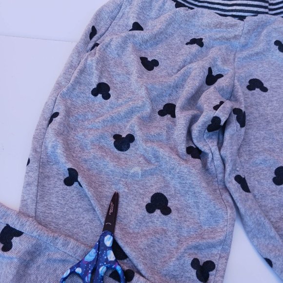 Disney Size S Gray Mouse Pants - Picture 3 of 6